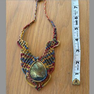 The Meraki Mint Macreme Necklace